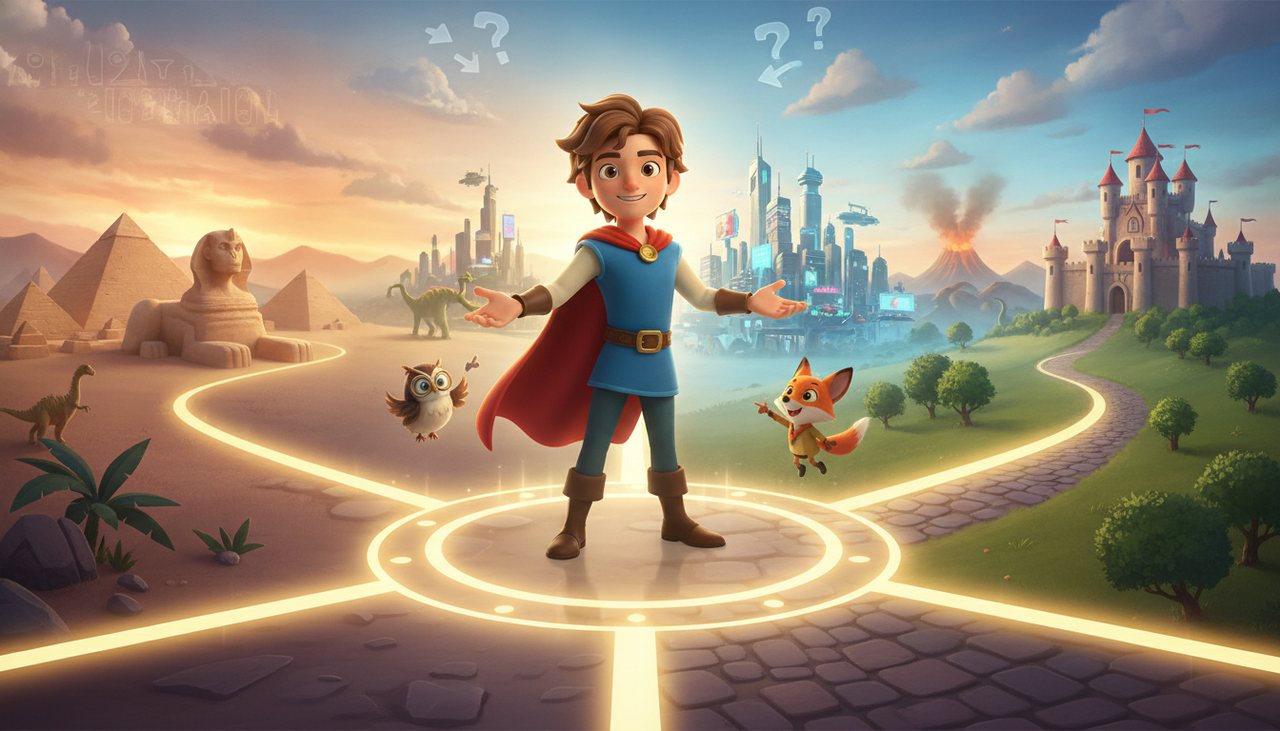 Key art from History Heroes – Step into the hard choices of the past – and feel the weight of them.